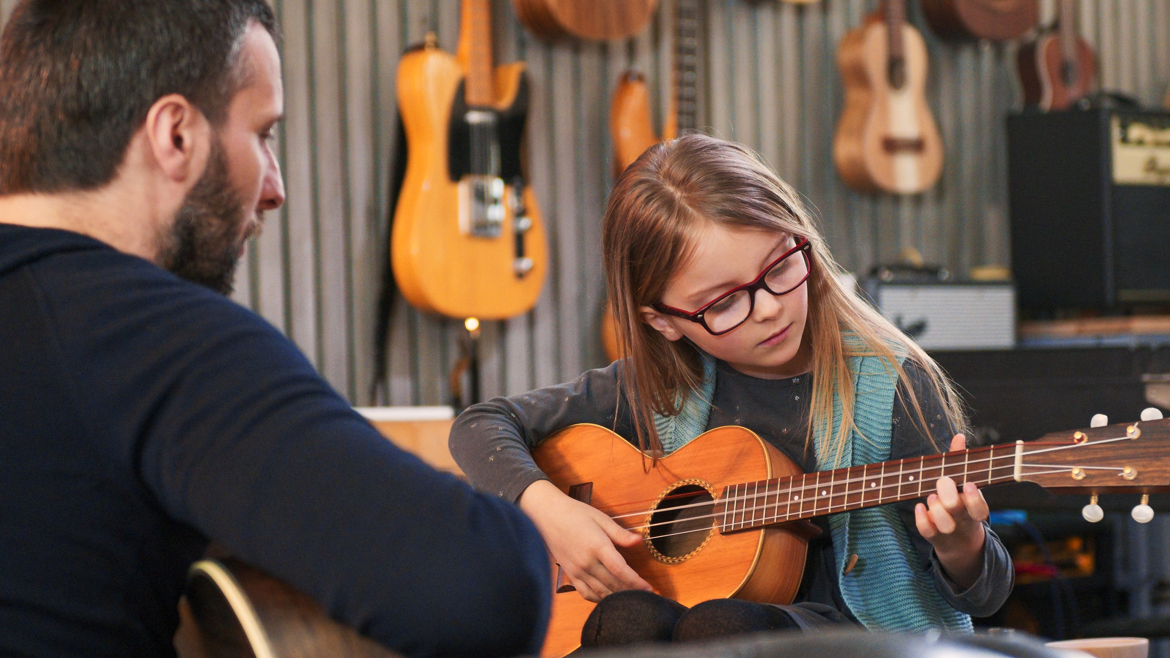 Beginner ukulele classes for youth and adults starting at the